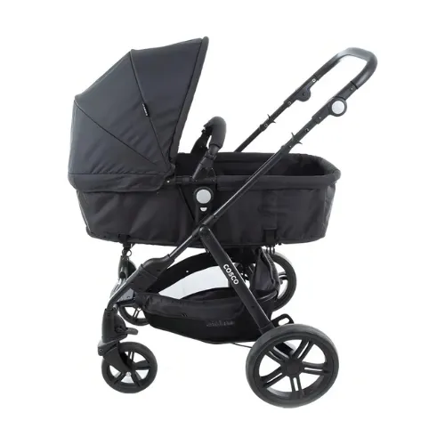 Travel System Safety 1st, Discover Trio, com Isofix, 0 a 15kg, Grey Chrome