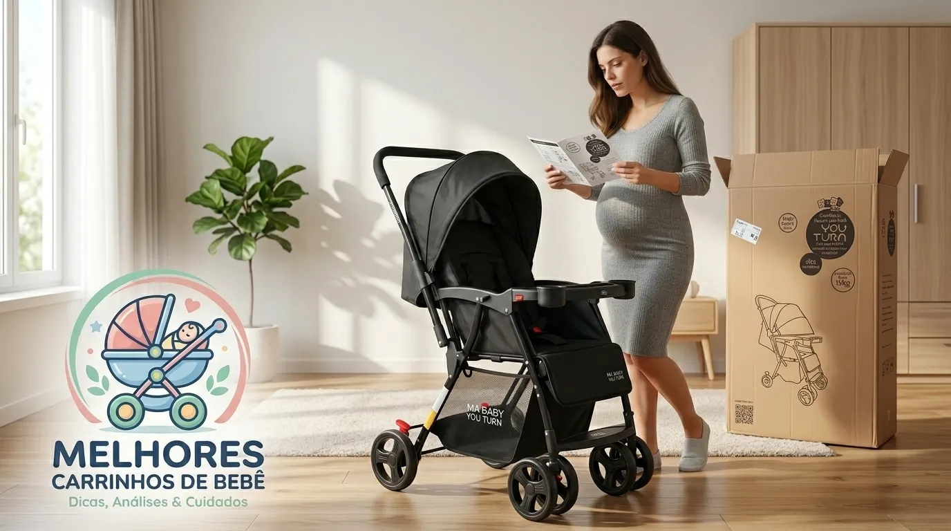 Carrinho de bebê com bebê conforto menina