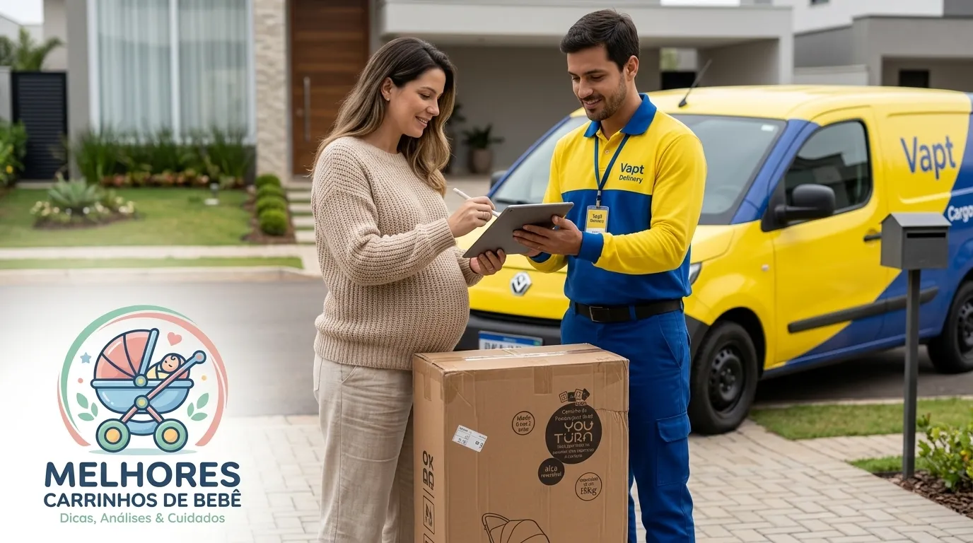 Melhor carrinho de bebê rosa e lilás para menina com certificação e cinto seguro em 2026